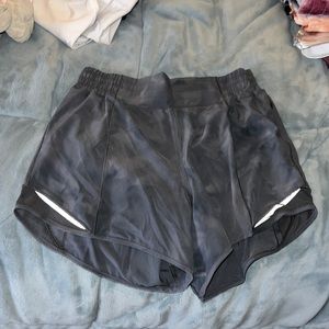 Hotty hot high rise lined short 4 inch lululemon
